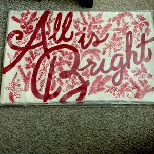 2 Beautiful Pottery Barn lumbar pillow covers (2)